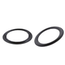 2Pieces 10Inch Speaker Foam Surround Foam Edge Sponge Speaker Repair Parts