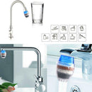 Activated Carbon Round Faucet Water Tap Filter Clean Purifier Filtration