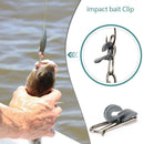 10pcs Stainless Steel Impact Bait Clip Fishing Hook Decoupling Accessories