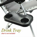Folding Camping Outdoor Beach Garden Chair Clip On Tray For Drink Phone Holder H