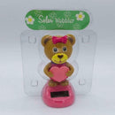 Solar Powered Dancing Swinging Bear For Car Windowsill Gifts