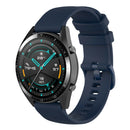 22mm Silicone Wristband for Huawei Watch GT2 42mm/GT 46mm/42mm (Navy Blue) A