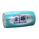 Auto  Clock Modern Flap Table Clock  Page Digital Alarm Clock Green