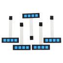 5PCS 1x4 Matrix Array 4 Key Membrane Switch Keypad Keyboard 4 Keys FT