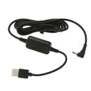 DC Power Cable Connected To  Power Supply For Digital Cameras