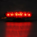 3W Led Motorcycle Tail Brake Lights Stop Driving License Plate Lamp Taillig