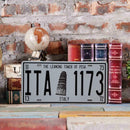 Decorative LICENSE PLATE Poster TIN METAL SIGNS WALL Plaque PUB BAR HOME 62
