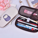 Owl Pencil Case for Girl Boy Pen Bag Stationery Supplies Storage Cosmet%!