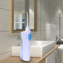 Cordless Portable Dental Floss Water Jet Oral Irrigator Teeth Clean White C A5U8