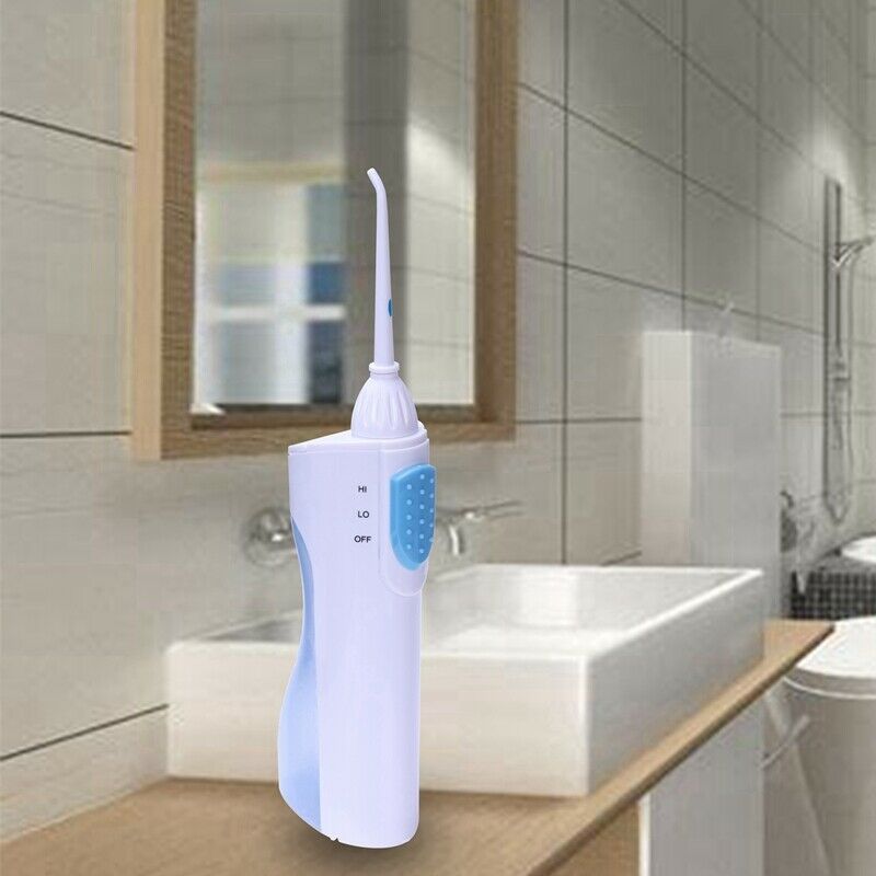 Cordless Portable Dental Floss Water Jet Oral Irrigator Teeth Clean White C A5U8