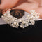 Women Bridal Wedding Diamond Crystal Rhinestone Flower Hair Pin Clip Pear Dwwj