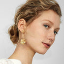 New Women Girls Charming Flower Earrings Stud Fashion Jewelry K8M5 Stylis O7I2