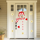 Santa Claus Wall Stickers Merry Christmas Decals Xmas Mural Art (X004) A