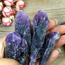 100g Natural Purple Amethyst Point Quartz Crystal Rock Stone Mineral Specim X4L7