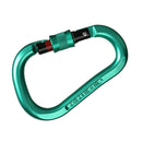 24KN Aluminum Screwgate Carabiner Screw Lock Caribeaner D-ring Clip Hook