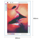 5D DIY Full Drill Diamond Painting Romantic Kiss Cross Stitch Embroidery