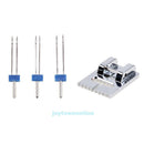 2/90 3/90 4/90 Sizes Double Twin Needles + Wrinkled Sewing Presser Foot