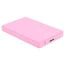2.5 inch USB 3.0 Hard Disk Enclosure 6Gbps HDD SSD External Case (Pink) A