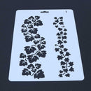 Grape Vine Lace Ruler Template DIY Photo Album Hollow Stencils Drawing Tool