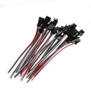 10 Pairs JST SM 3 Pin Male Female Plug Connector Cable For WS2811 LED Lamp Strip