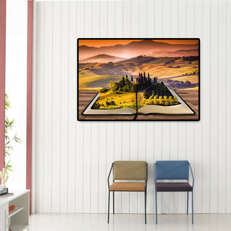 1000pcs DIY Paper Jigsaw Book Landscape Puzzle Kids Adults Assembling Toys