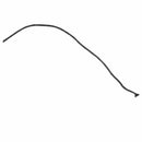 10m watchband wax cord Bead watches yarn waxed cotton 1.5mm Black