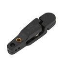 T006-2 Black Plastic Snap Release Clip Outrigger Downrigger Power Grip