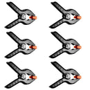 6x Studio Clamps Photography Muslin Backdrop Background 4.5" Clip Heavy Duty