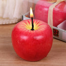 2pcs Christmas Candle Atmosphere Artificial Fruit Shape Home Decoration Romantic