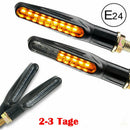 1x LED Motorcycle Mini Blinker 12V Sequential Running Light E24  DHLSEAU