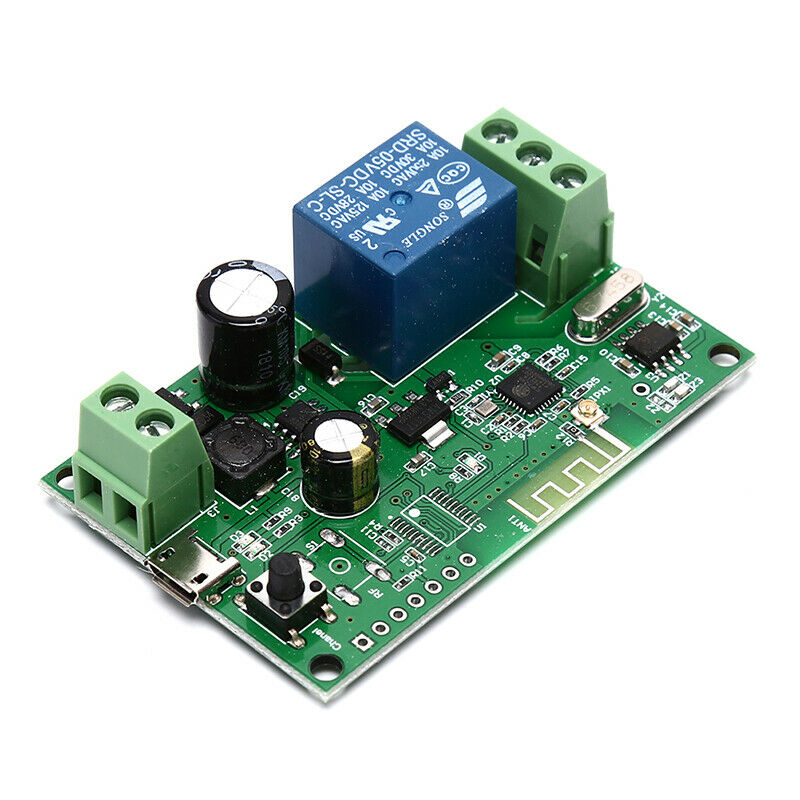 5V-12V Self-locking Sonoff WiFi Wireless Smart Switch Relay Module APP Cont FT