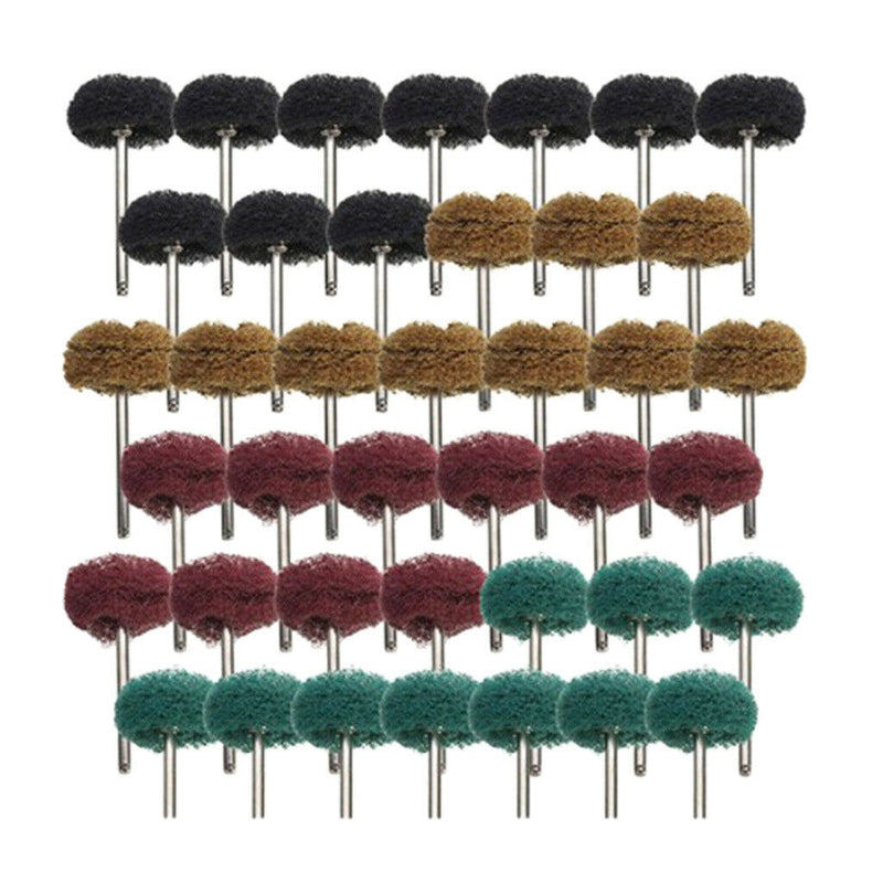 40 Pieces Abrasive Polishing Wheels Wheel For Rotary Tool Coating,