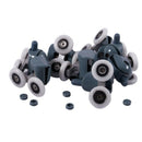 8 x Twin Sliding Shower Door Top Upper Bottom Rollers Runners Pulleys Wheel H9H6