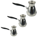 Stainless Steel Butter Warmer Coffee Milk Warmer Turkish Coffee Pot 350ml