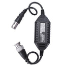 Coaxial Video Ground Loop Isolator Balun BNC Male to Female for CCTV Camera