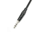 2x 1/4" 6.35mm to 2 Dual XLR Male Cable for Mic Mixer Amplifier Sound Card