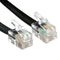 10ft Telephone Handset Phone Extension Cord Coil Line Cable Wire Black AU H0J9