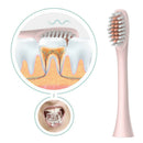 Premium Universal Sonic Toothbrush Heads for X-3 Electric Toothbrushes Pink