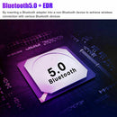 3 in1 USB Bluetooth 5.0 Audio Transmitter Receiver Adapter for TV PC Car AUX AU