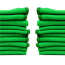 1X Green Microfibre Cleaning Auto Car Detailing Soft Towel Wash Duste Cloth R3C5