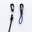 (Pack of 20) 5mm Shock Cord Karabiner Hook - Plastic Heavy Duty Elastic Cord