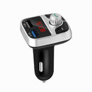 Bluetooth Dual USB Fast Car Charger Kit FM Transmitter Adapter Radio Hands- B9B2