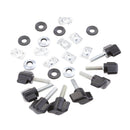 8 Pcs Thumbscrews With Rubber Washers \u0026 Nut Plate Kit For Jeep Wrangler YJ