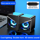USB Computer Speakers with Subwoofer,3.5mm Multimedia Speaker for PC Desktop