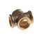 1/2" BSP Female Thread 4 Way Brass Cross Pipe Fitting Adapter CouplerConnector3C