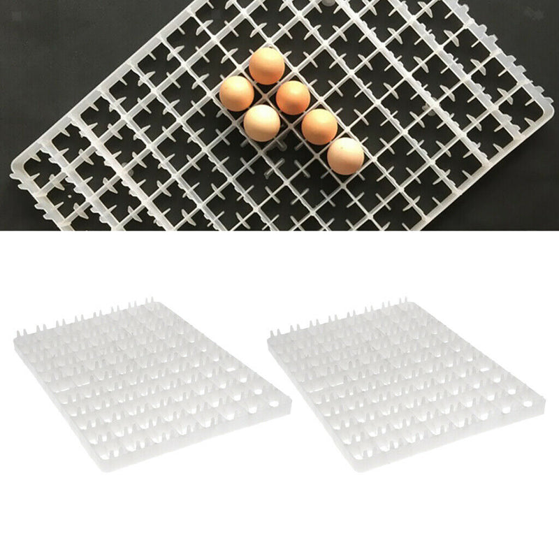 2Pcs 88-Chicken Eggs Tray For Egg Incubator