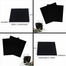 5x Universal Activated Carbon Foam Sponge Air Fume Filter Impregnated Sheet Pad