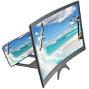 12 inch Curved Mobile Screen Amplifier Rack Movie Video Amplifying Holder