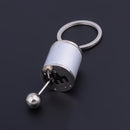 Balck 6-Speed Gearshift Gear Shift Gearbox Bag Key Ring Keyring Keychain Ki F0C5