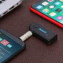 Mini 3.5mm Jack AUX Wireless Car Audio Receiver Handsfree Bluetooth Adapter